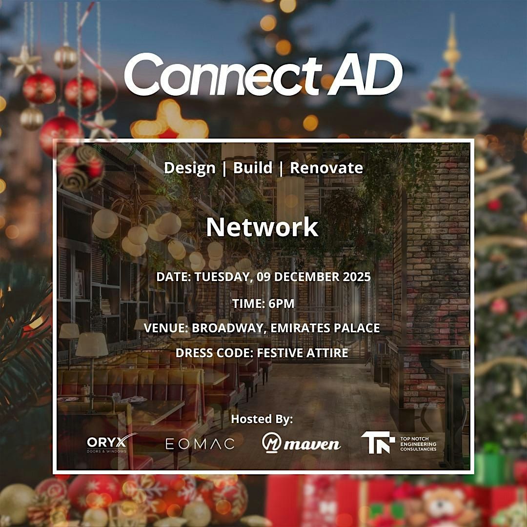 Connect Abu Dhabi Networking evening