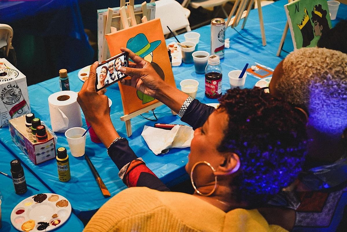 Paint and Sip J39 Event Space, Kansas City, MO November 5, 2022