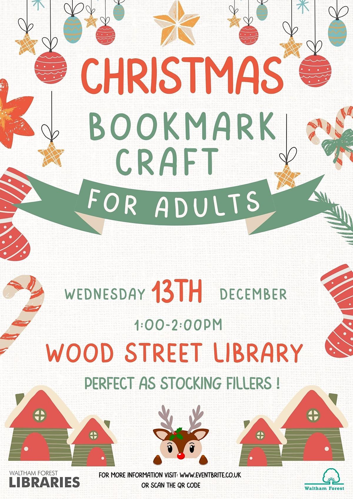 Adult Creative Craft Workshop @ Wood Street Library Tickets, Multiple Dates