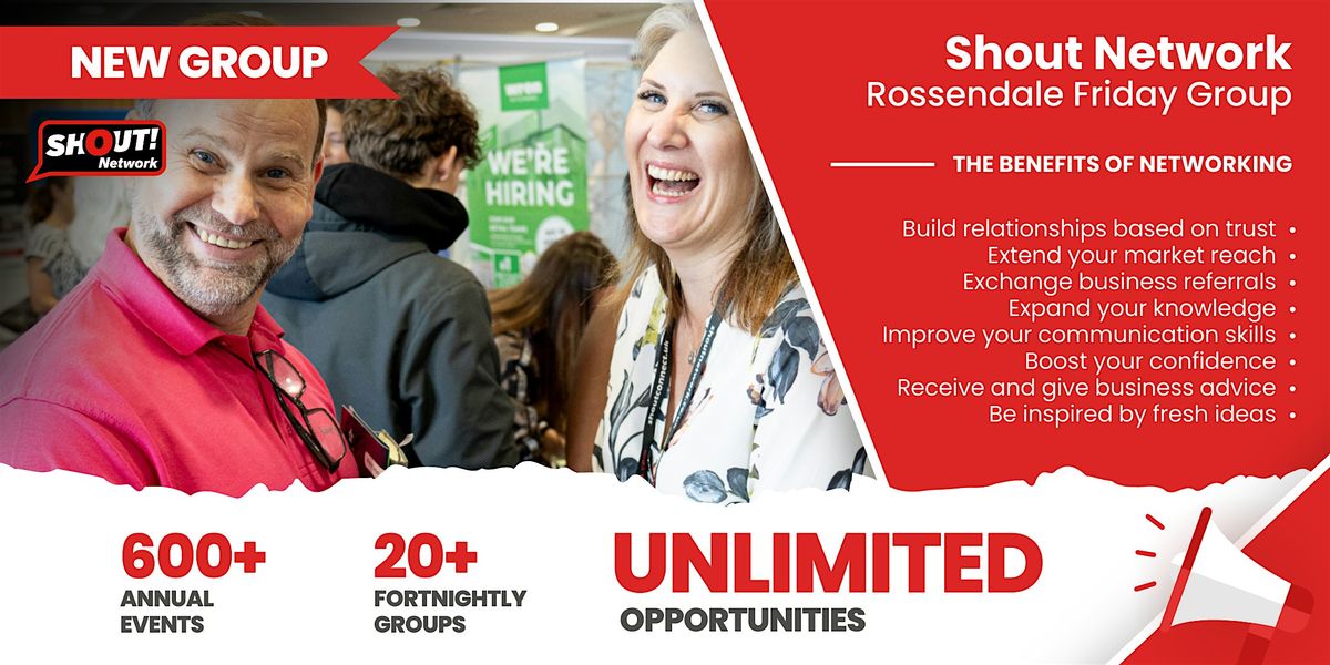 Shout Network Rossendale Friday Morning Networking Group