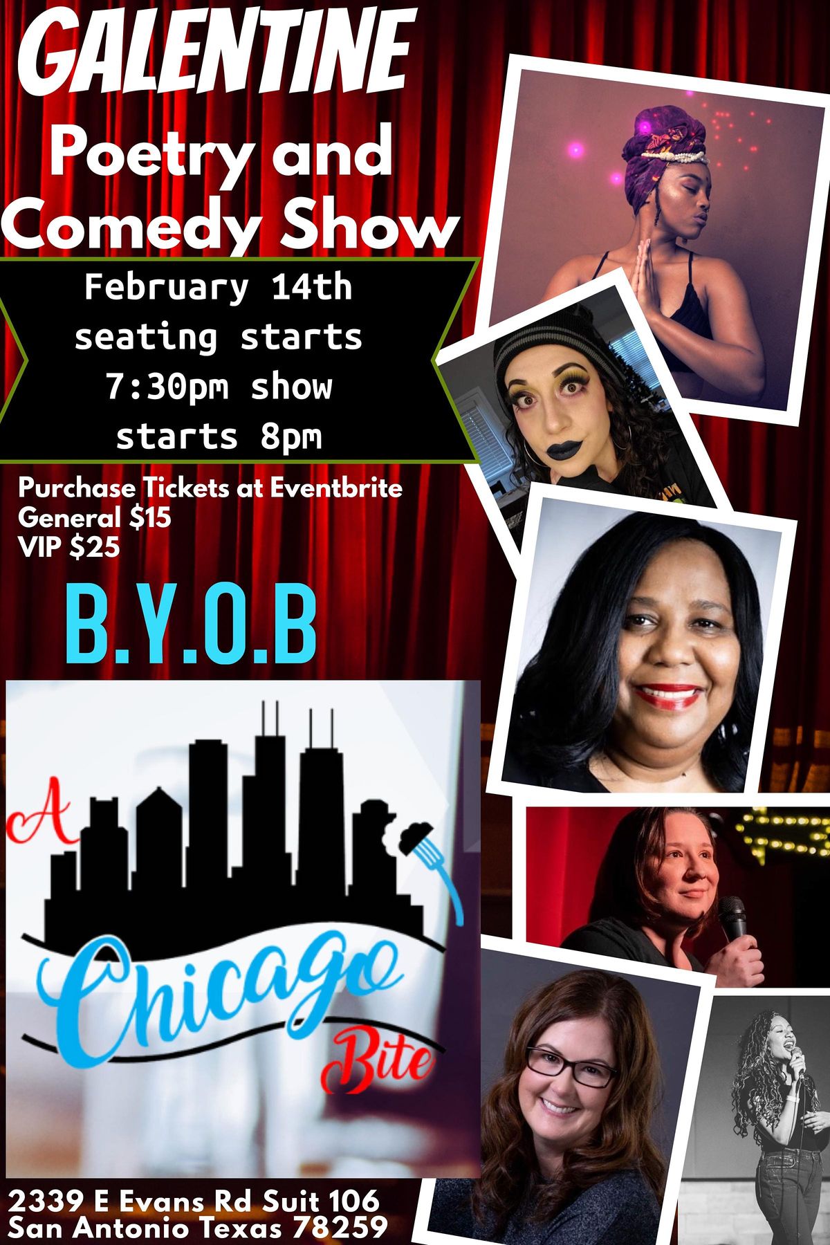 Galentines Poetry and Comedy Show