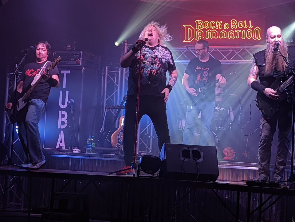 Lektion Metall Clan Ac Dc Rock N Roll Damnation Live Koreanisch Gießen Angst 3358