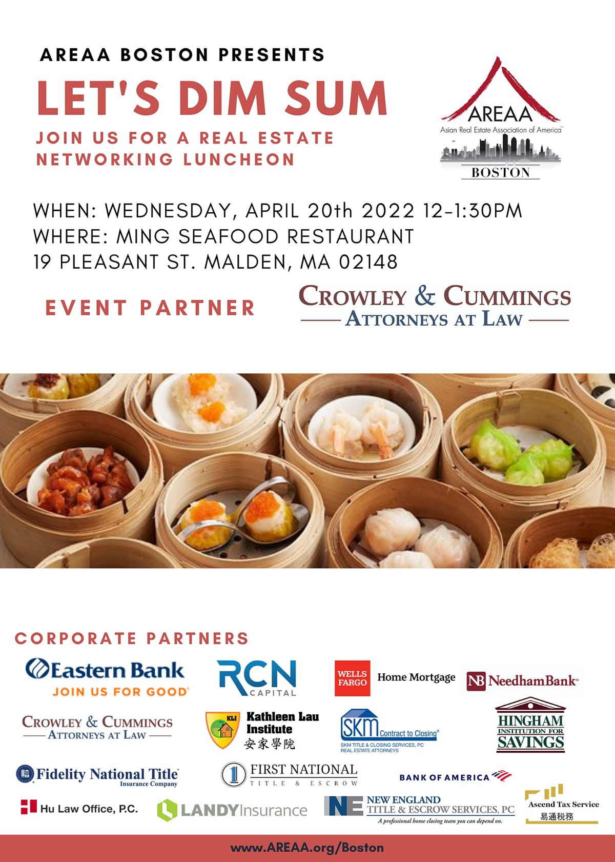 Let's Dim Sum! Boston North Edition!