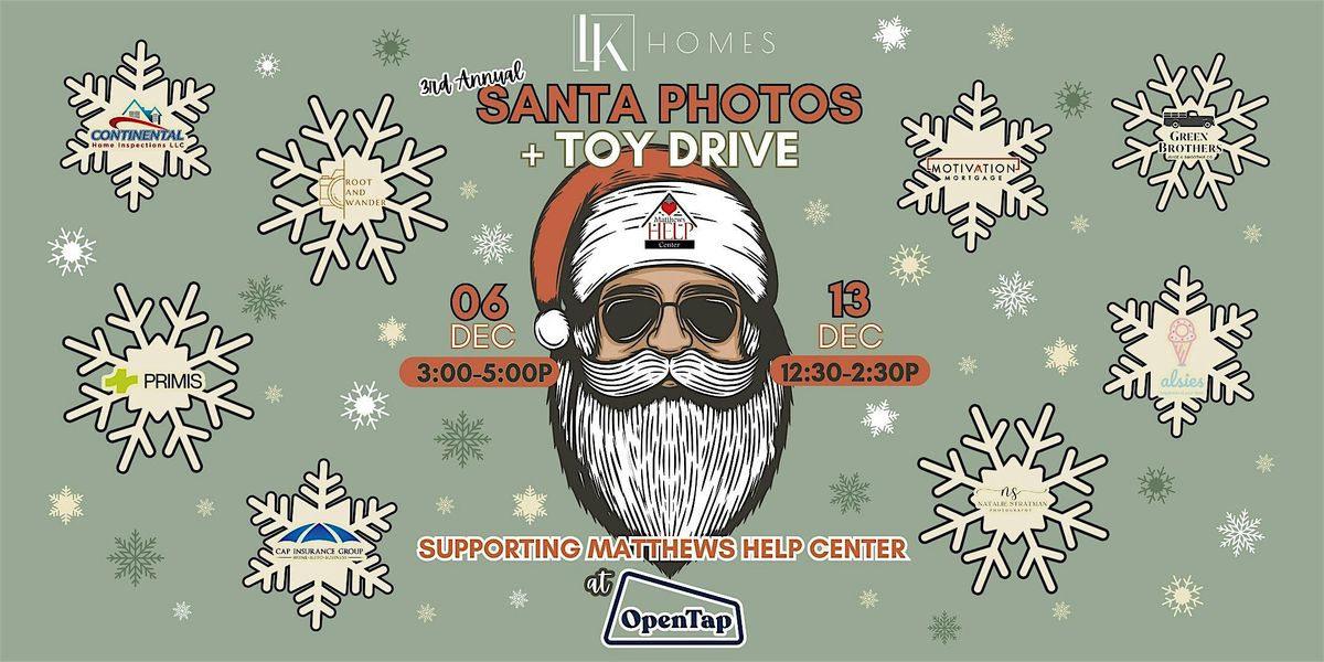 Santa Photos + Toy Drive