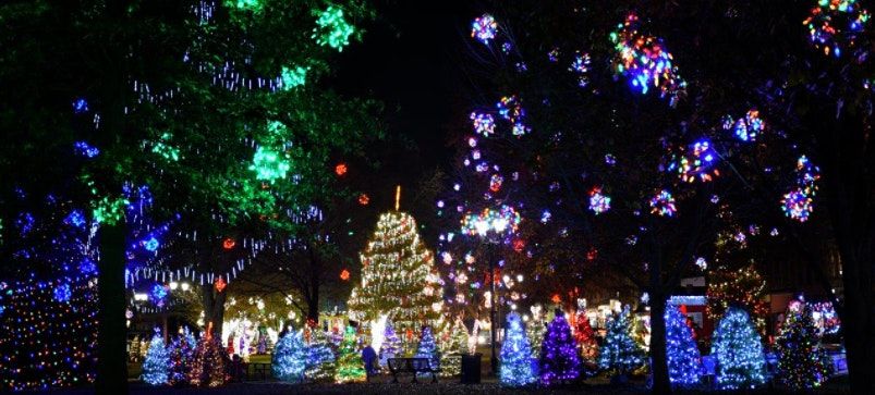 Gallipolis Christmas Lights 2022 Gallipolis In Lights Tree Walk | Gallipolis City Park | November 20, 2021