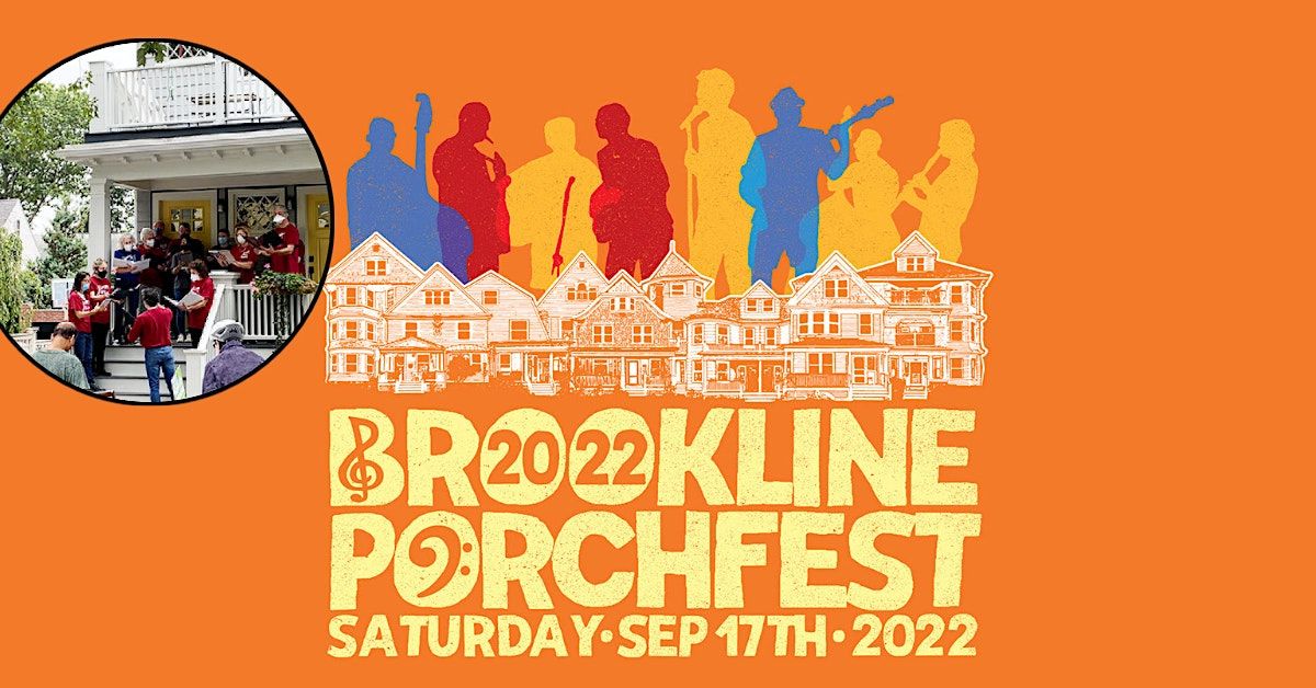 Boston Cecilia Chorus in  Brookline Porchfest 2022