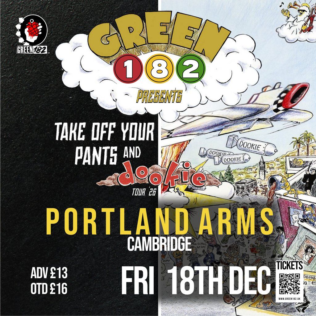 GREEN 182 Presents 'Take off your Pants and Dookie Tour 26'