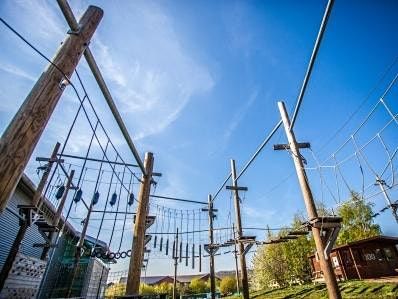 Altitude High Ropes Adventure Course at iceSheffield