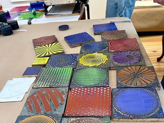 Free Printmaking Program at Northeast Regional Library with Alexis Nutini.