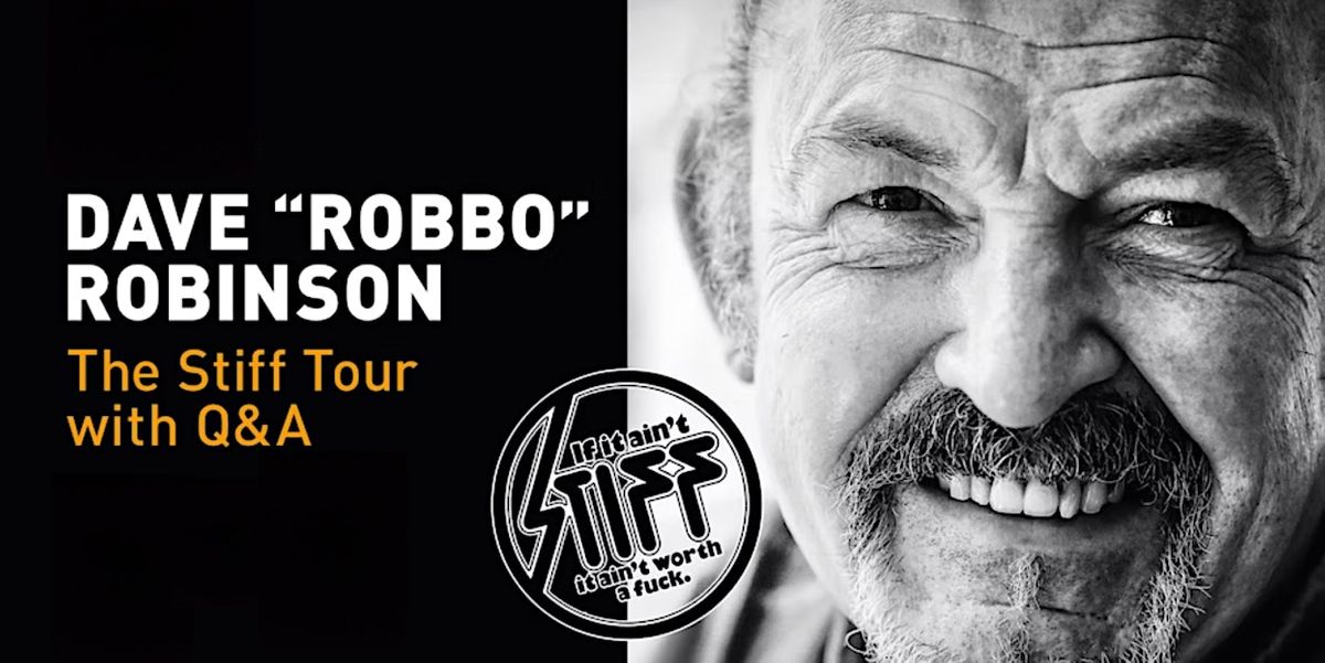 An evening with Dave Robinson (Stiff Records Tour)