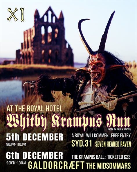 Whitby Krampus Run Ball 6th December