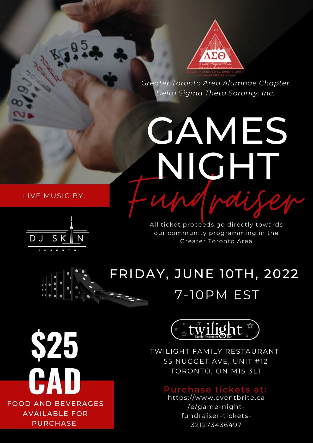 Games Night Fundraiser