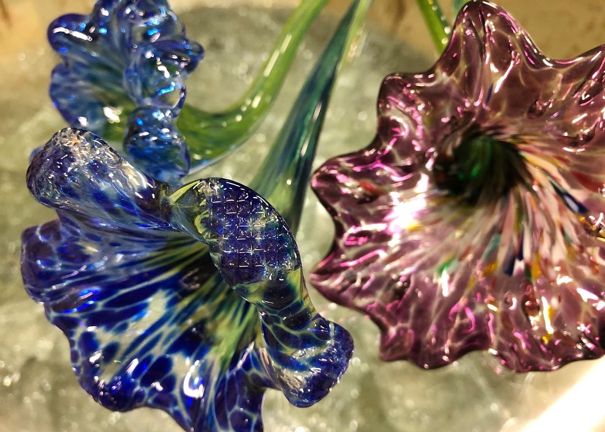 Start the Evening Creating the Forever Bouquet with HOT Glass at GAI