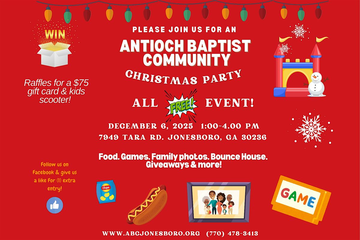 Antioch Community Christmas Party