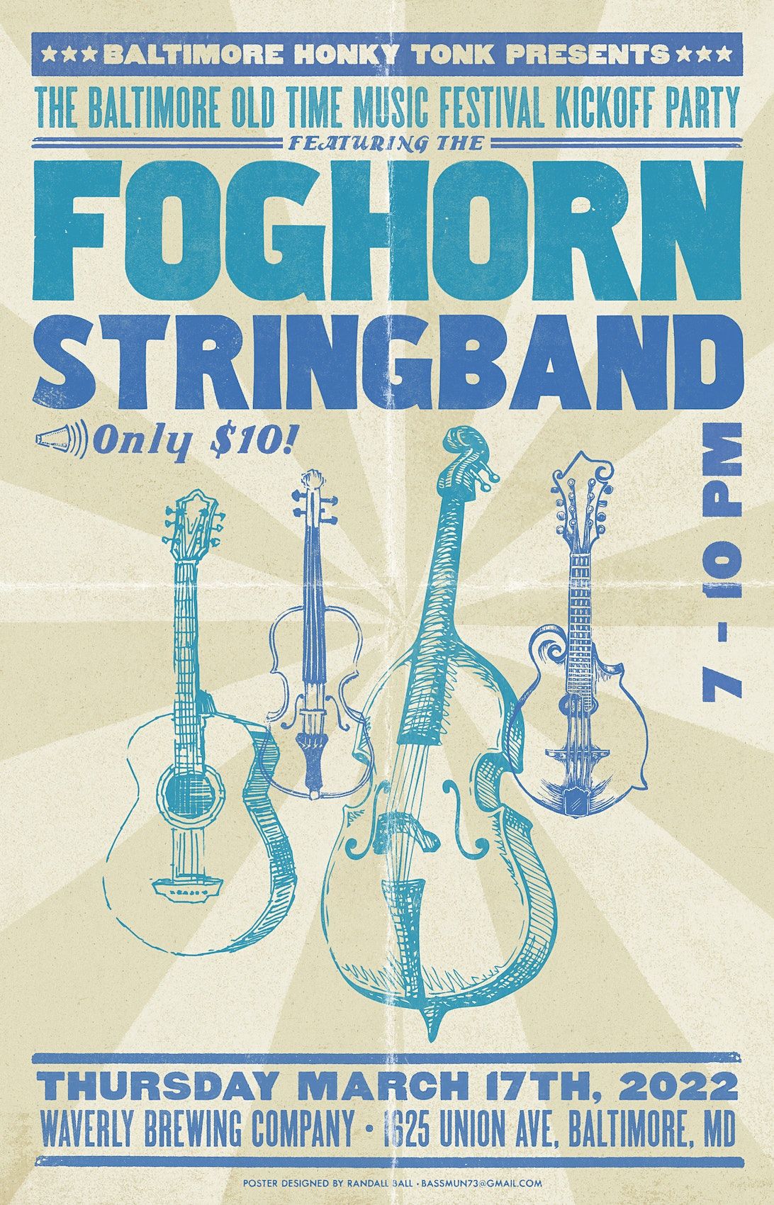 Baltimore Honky Tonk feat. Foghorn Stringband TwoStep Dance Night