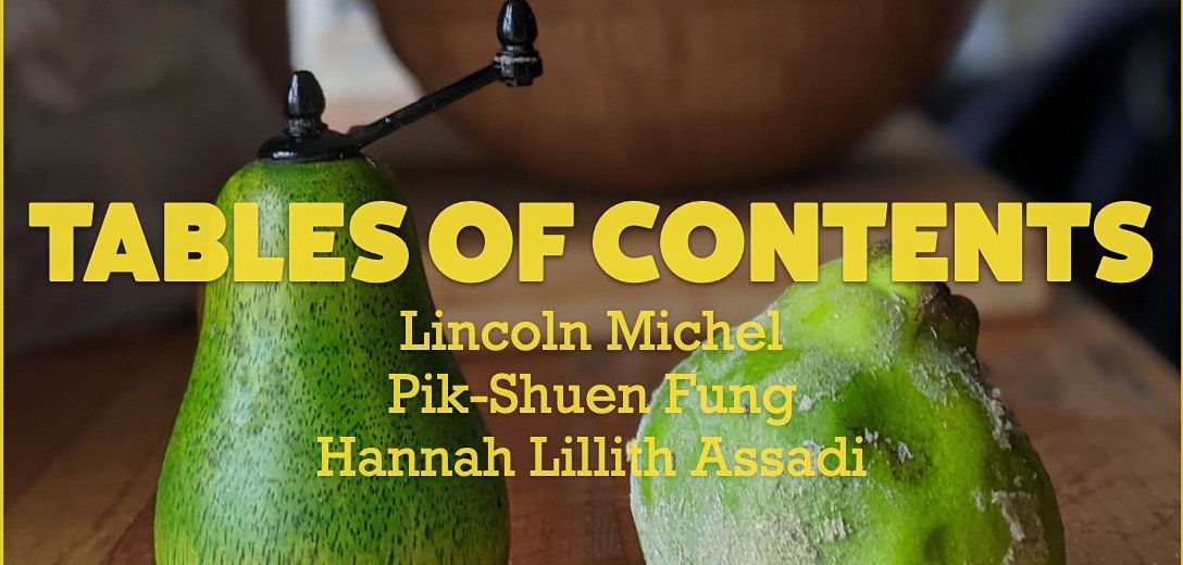 TOC Reading Series: Assadi! Fung! Michel! at Farm To People, Brooklyn ...