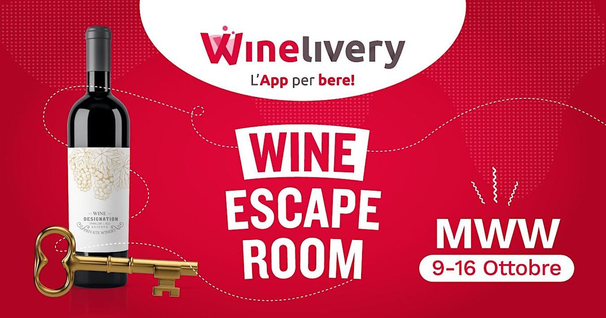 Wine Escape Room Biglietti Early Bird Palazzo Serbelloni, Milano