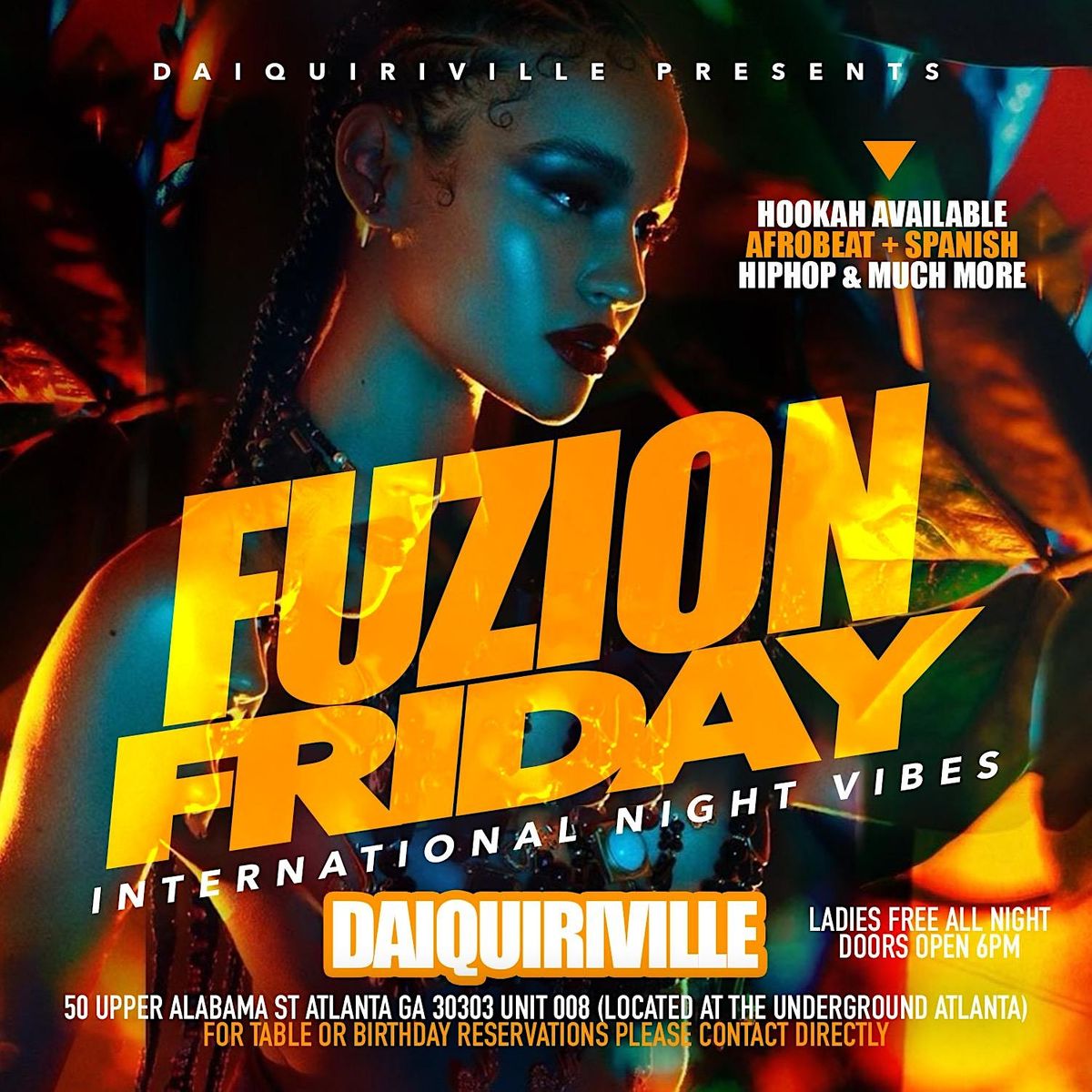 Fuzion Friday International Night