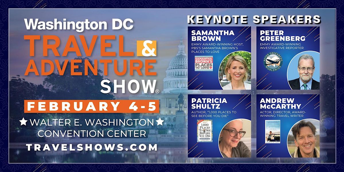 2023 Washington DC Travel & Adventure Show