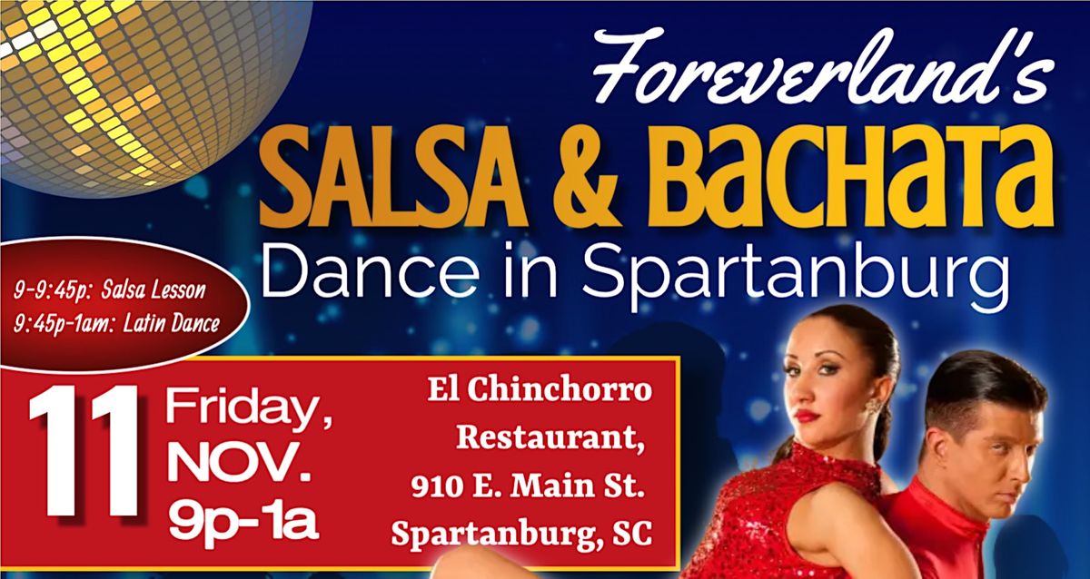 Foreverland's Salsa & Bachata Dance in Spartanburg