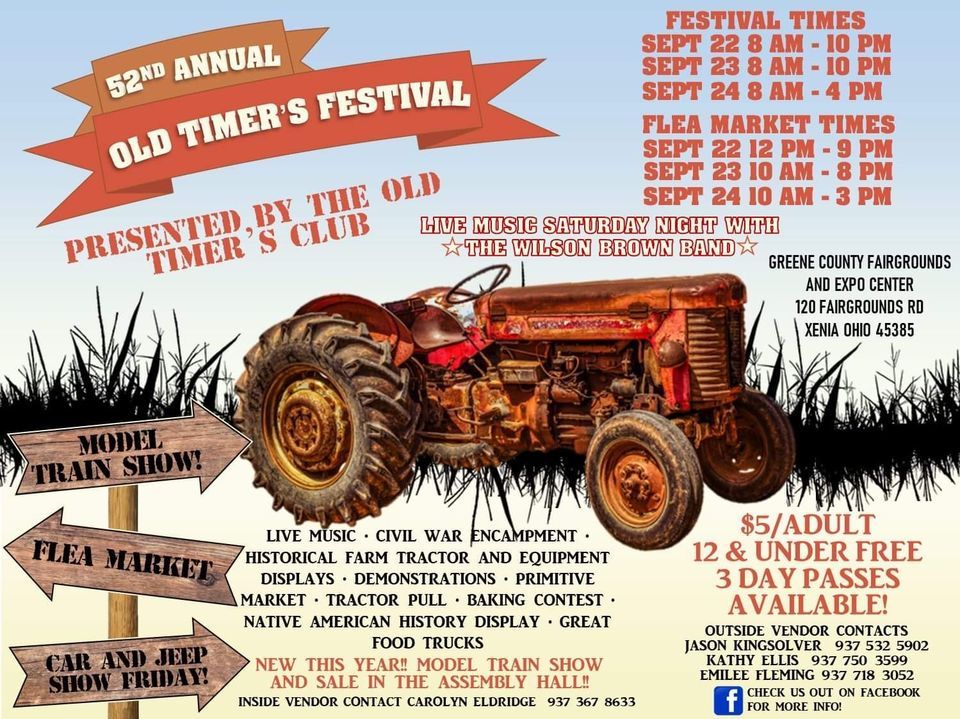 52nd Annual Old Timers Festival! at Greene County Fairgrounds & Expo ...