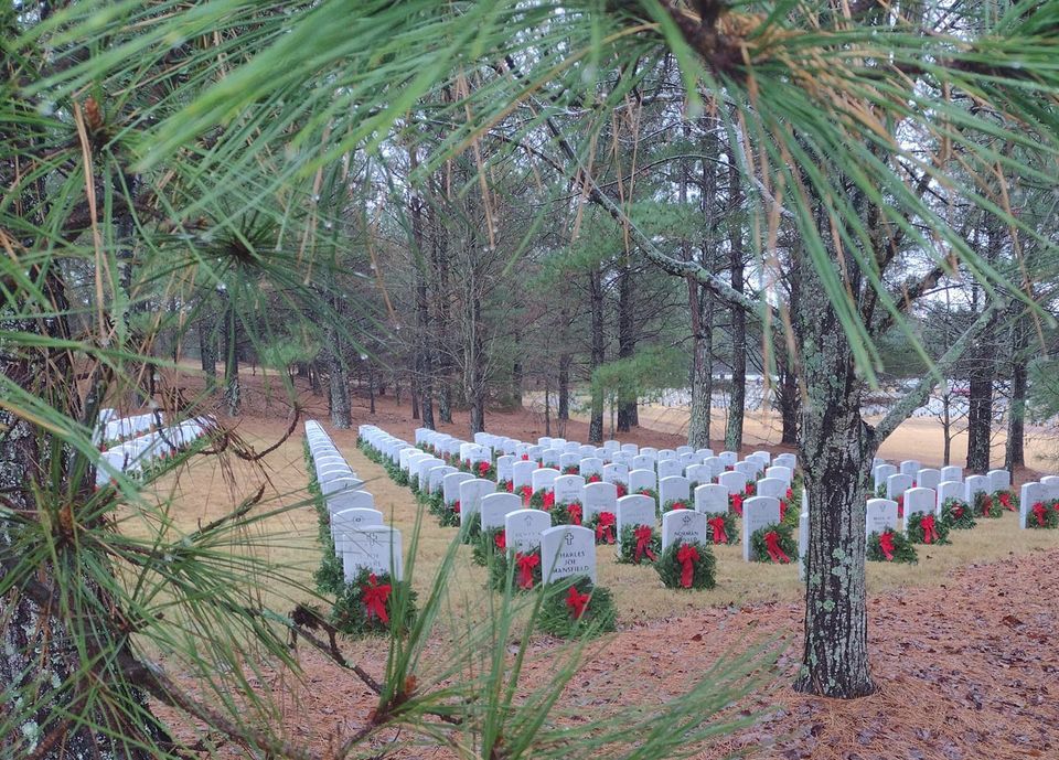 Wreaths Across America 2022 National Cemetery, Canton, GA