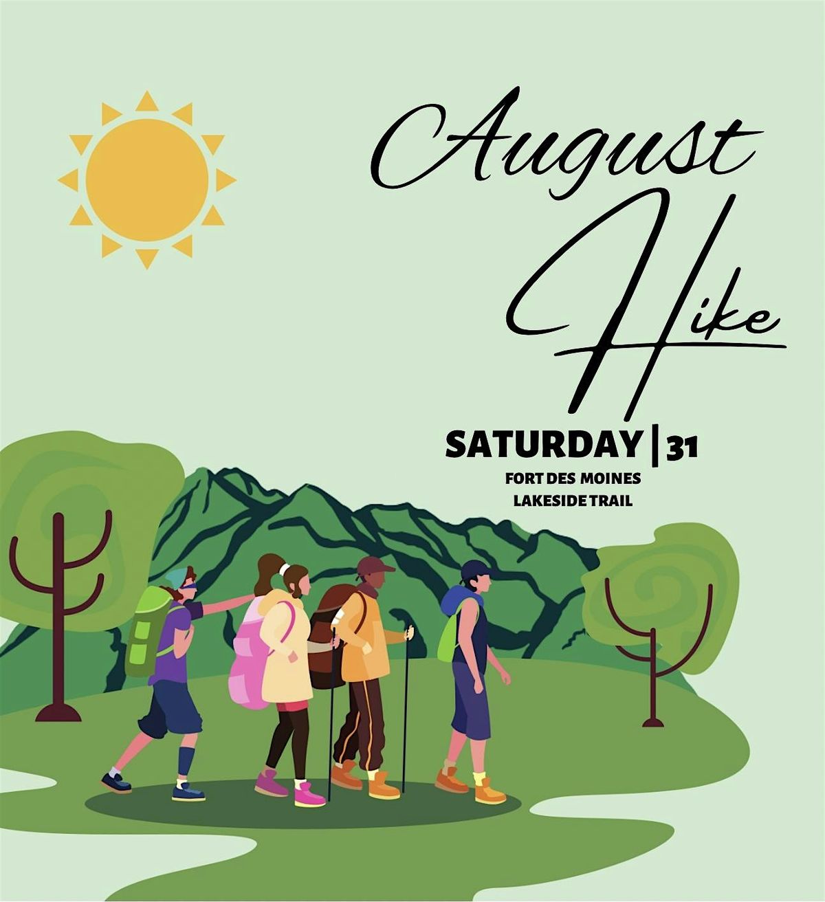 Black Iowa Outdoors August Hike 2024 | Fort Des Moines Park | August 31 ...