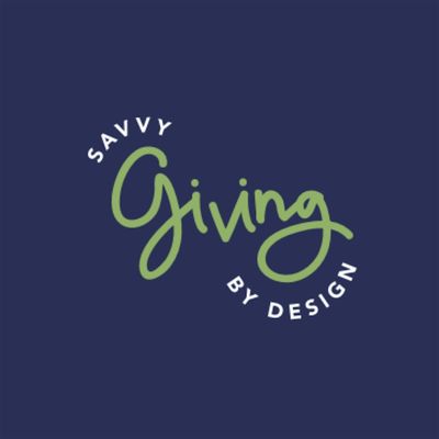 Savvy Giving by Design