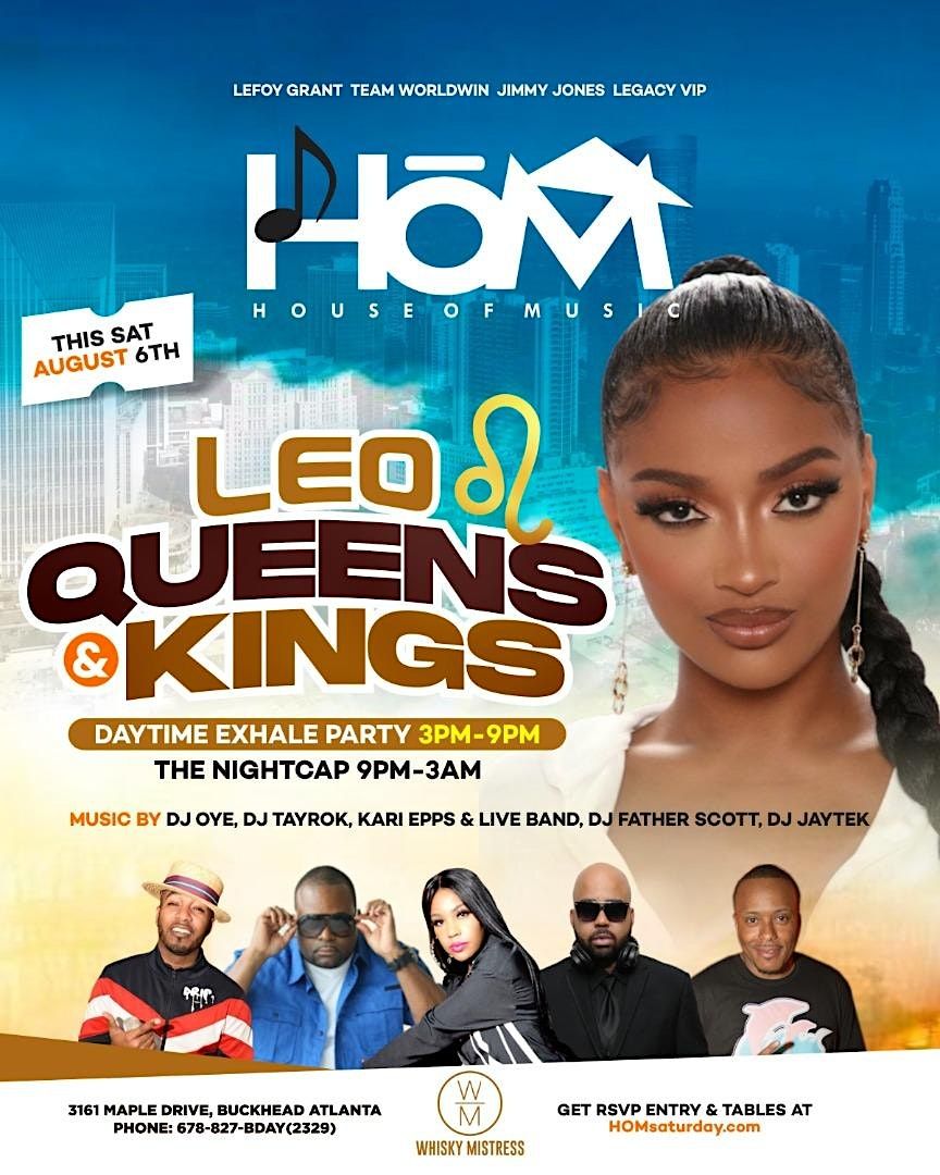 HOUSE OF MUSIC DAY PARTY + AFTER PARTY Saturdays Whiskey Mistress