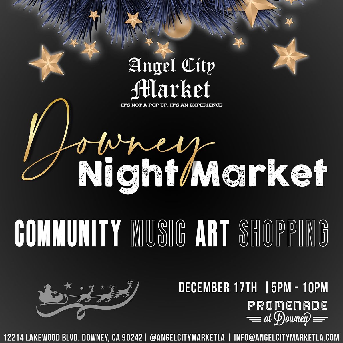 Angel City Market x Downey Promenade Downey Night Market Promenade