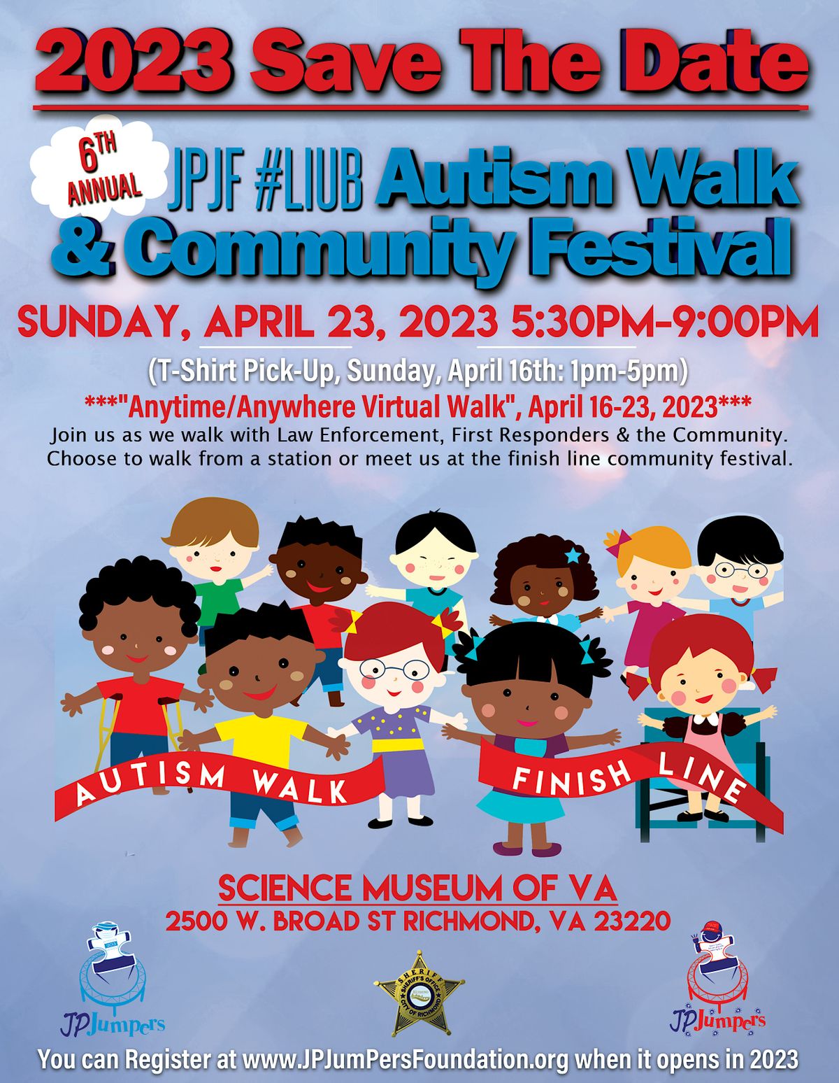 2023 JPJF #LIUB 3K Autism Walk & Community Festival at Science Museum ...