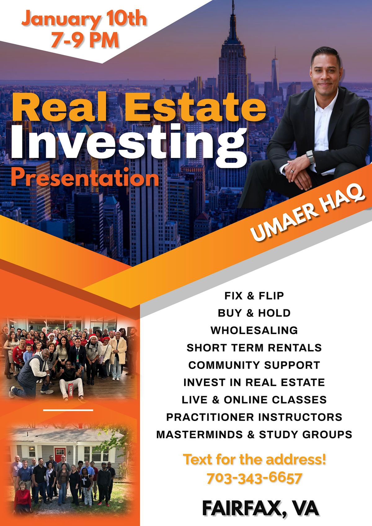 Learn Real Estate Investing and TRANSFORM your Life in 2023! In PERSON