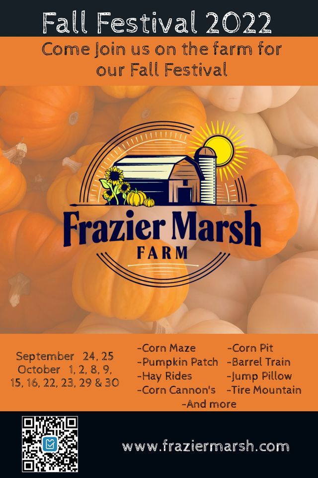 Fall Festival Frazier Marsh Farm, Sophia, NC September 24, 2022