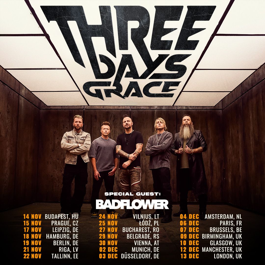 Three Days Grace Manchester Tickets