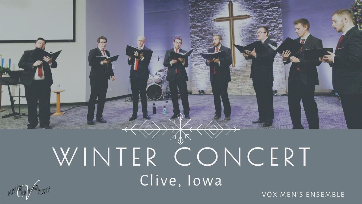 Vox: Men's Ensemble Winter Concert