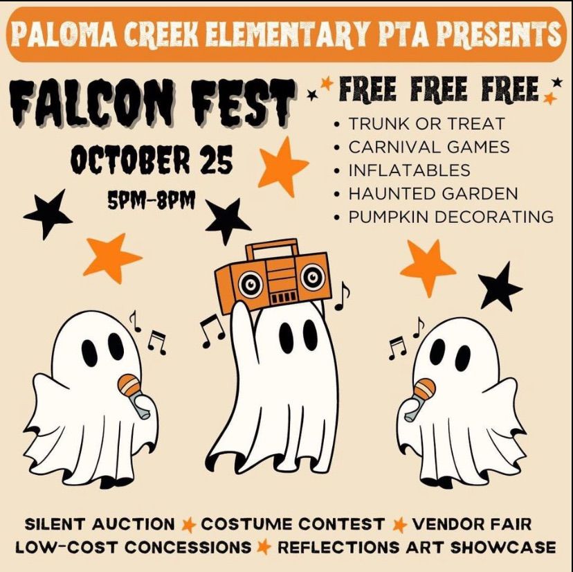 Falcon Fest | Paloma Creek Elementary School, Aubrey, TX | October 25, 2024