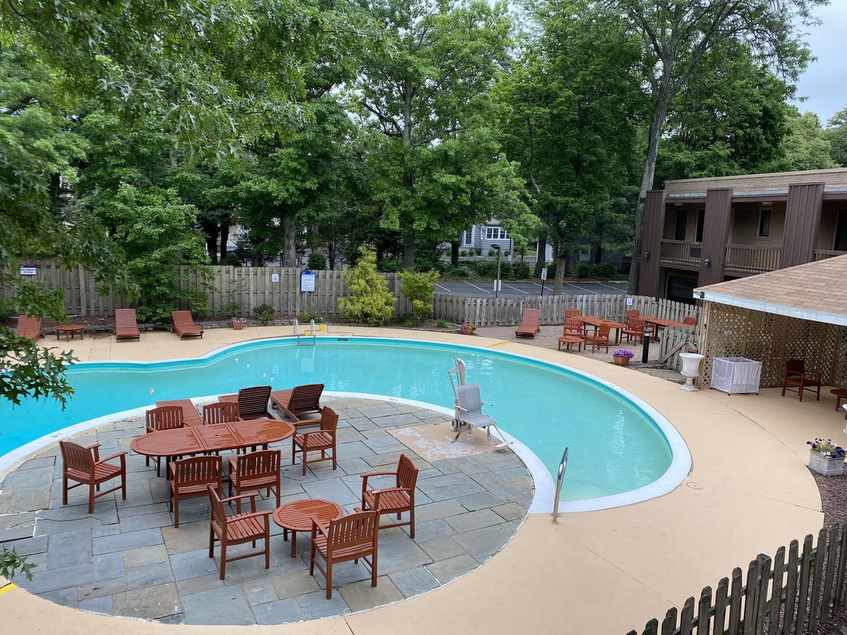 Pool Cabanas at the Grand Summit Hotel. at The Grand Summit Hotel on ...