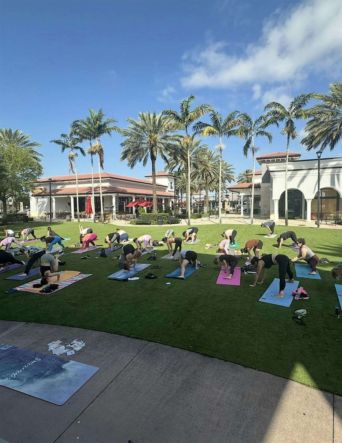 Yoga On The Green at Delray Marketplace