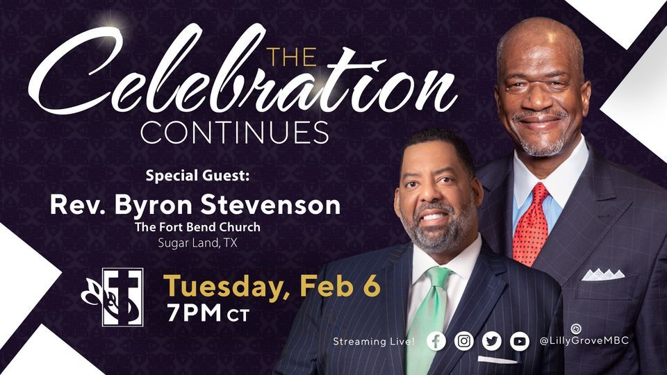 Rev. Terry K. Anderson, Pastoral Anniversary Celebration at Lilly Grove Missionary Baptist Church
