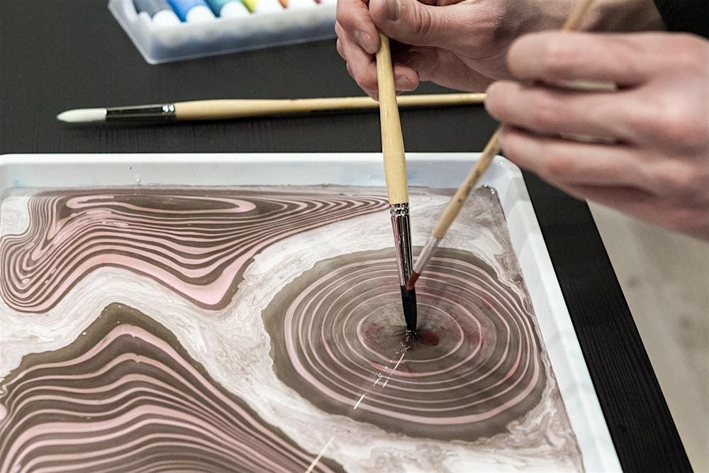Japanese Paper Marbling Workshop