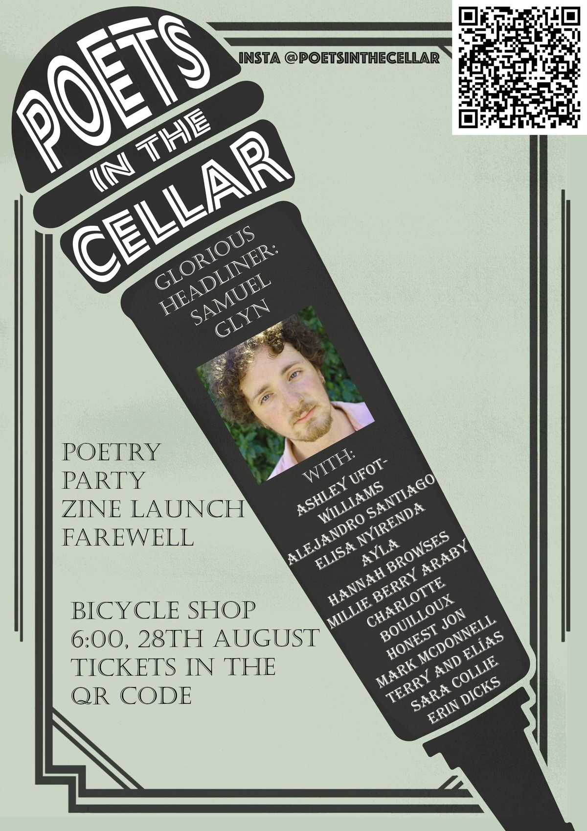 Poets in the Cellar - August