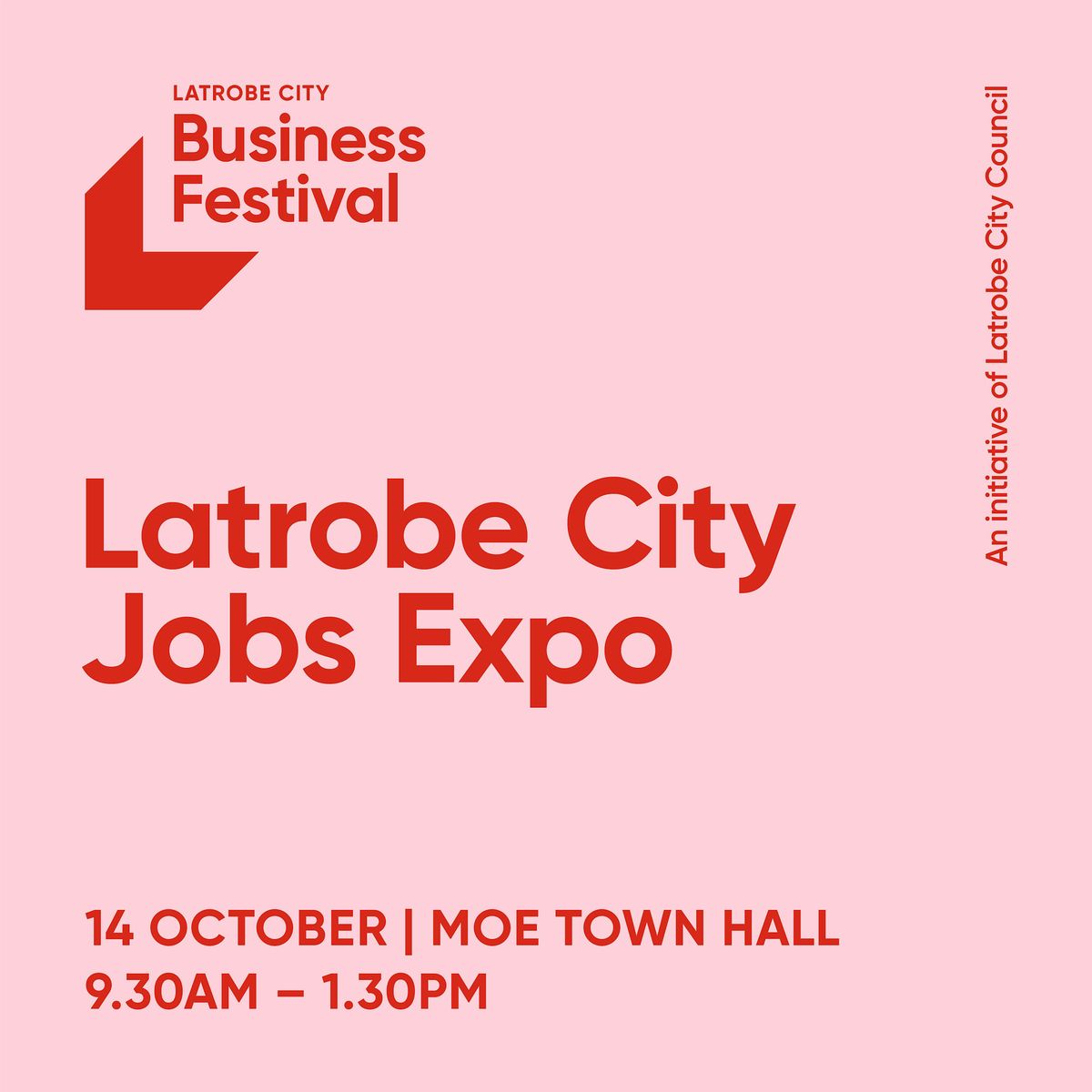 Latrobe City Jobs Expo 2026 at Moe Town Hall on 14th October, 2026