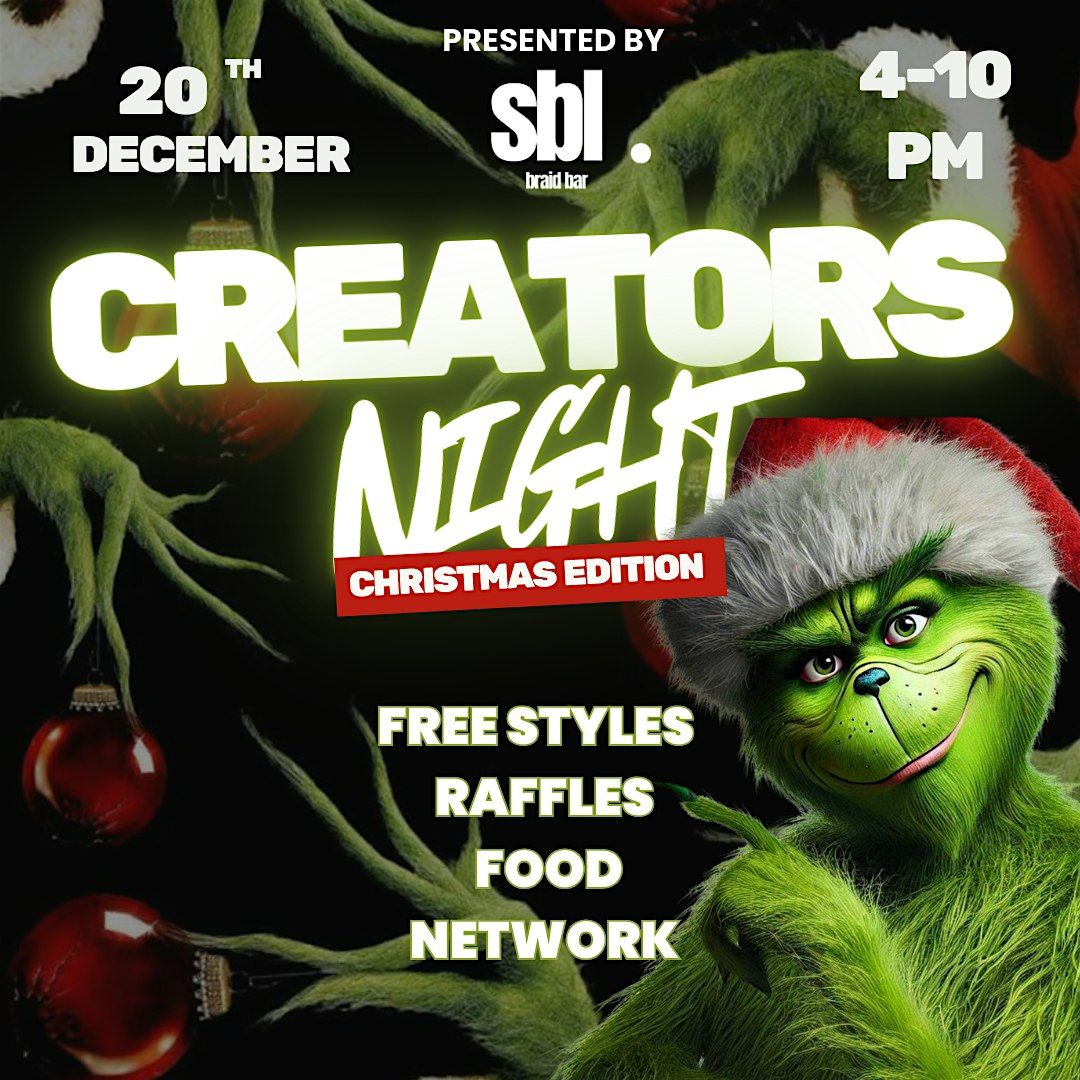 Creators Night : Christmas Edition