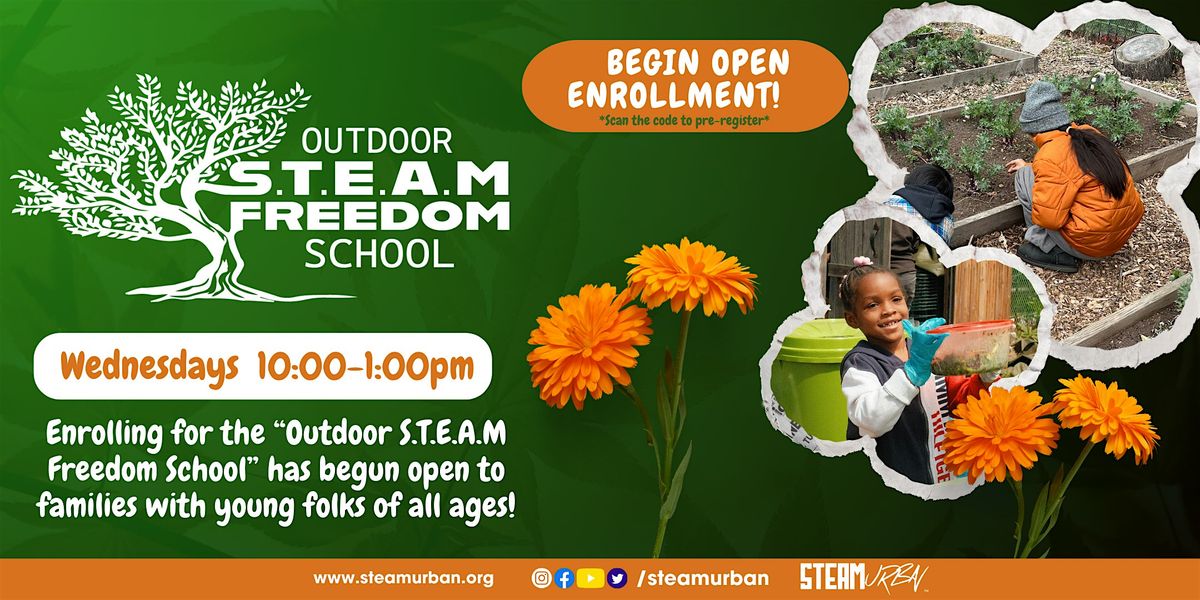 Calling BIPOC Families for an Outdoor S.T.E.A.M. Freedom School Program