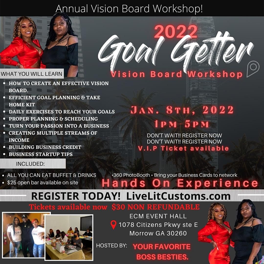 2022 Goal Getter Vision Board Workshop