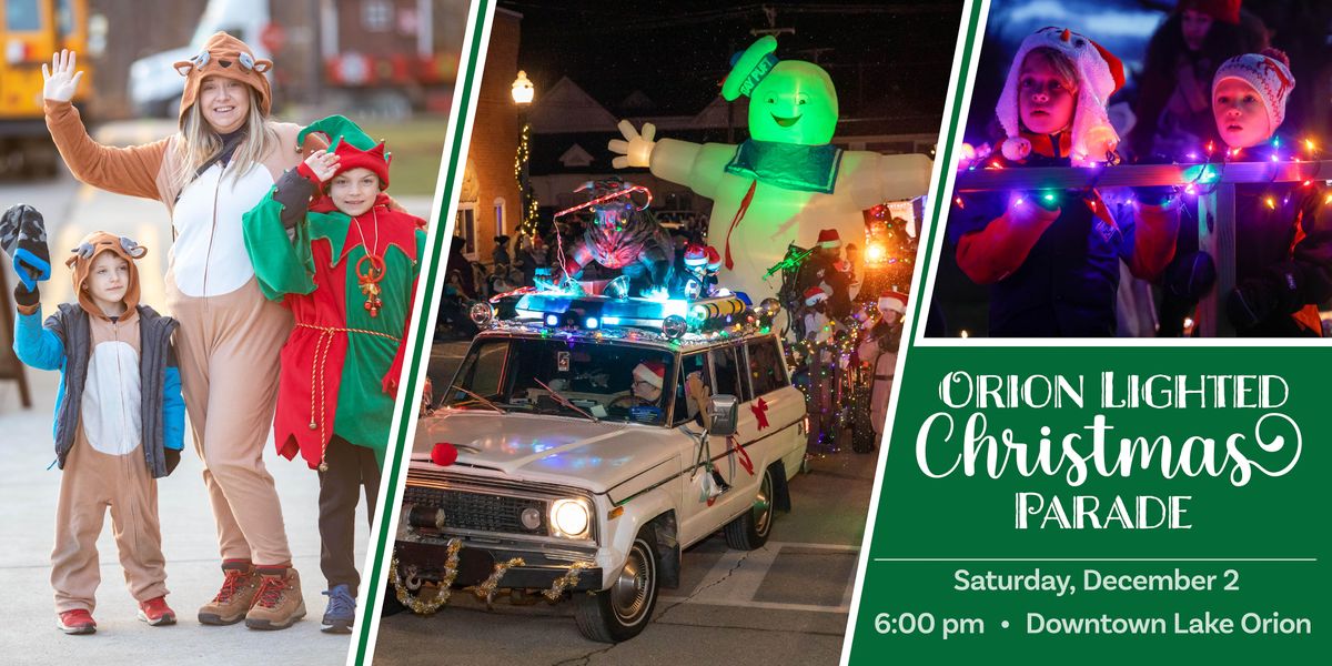 Orion Lighted Christmas Parade Entrant 2023 Lake Orion December 2, 2023