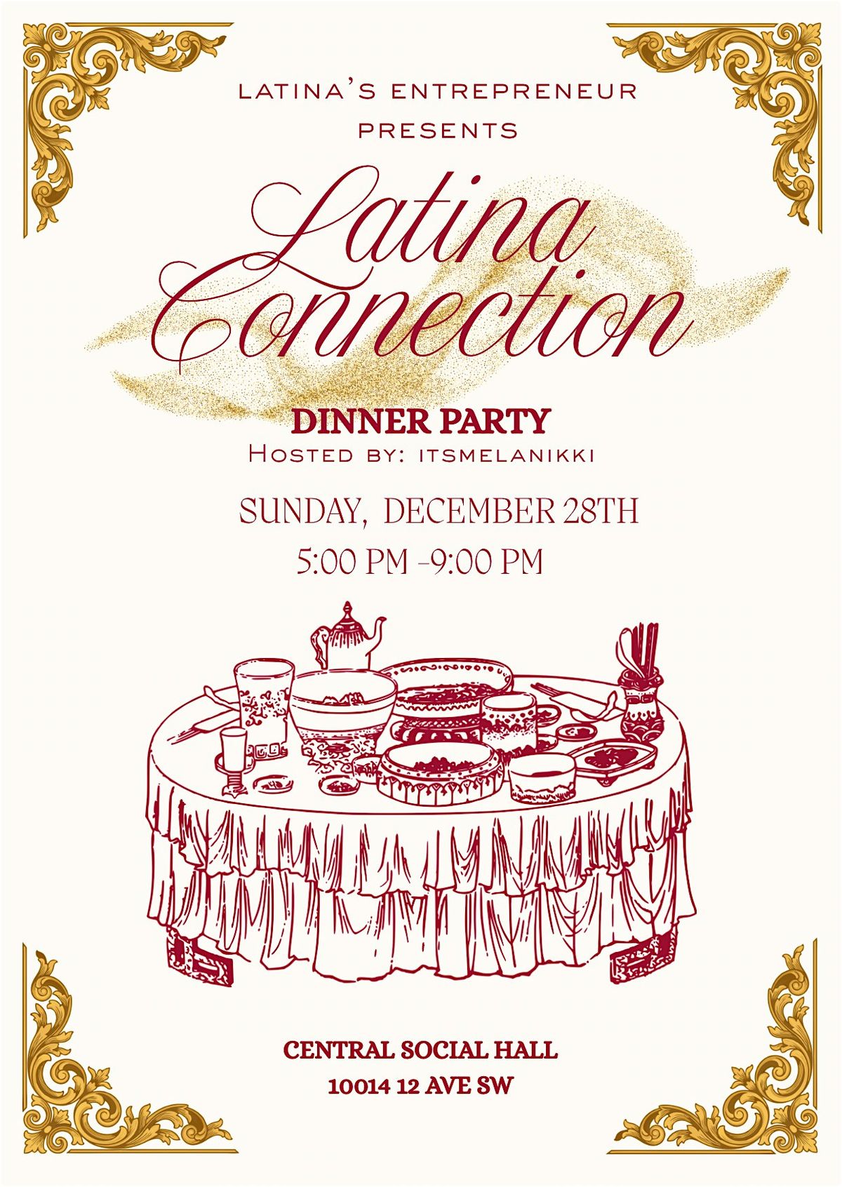 Latina Connection - Dinner party
