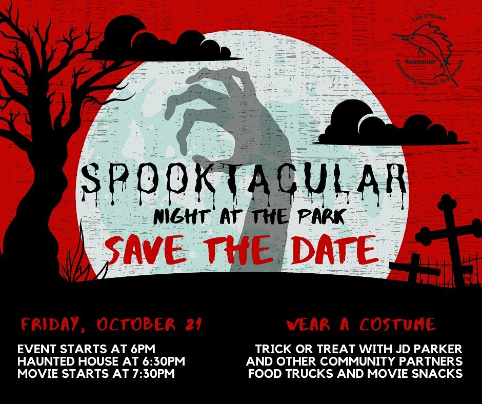 Spooktacular Night at the Park Stuart Shuffleboard Club October 21
