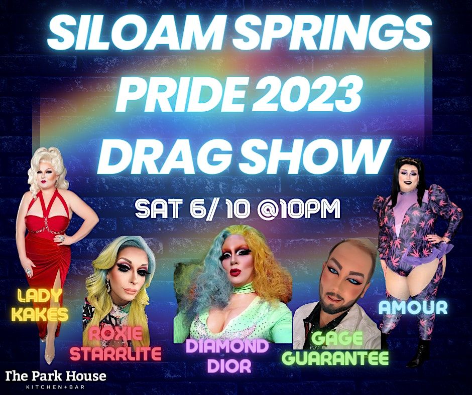 Siloam Springs Pride 2025 Drag Show The Park House Kitchen + Bar