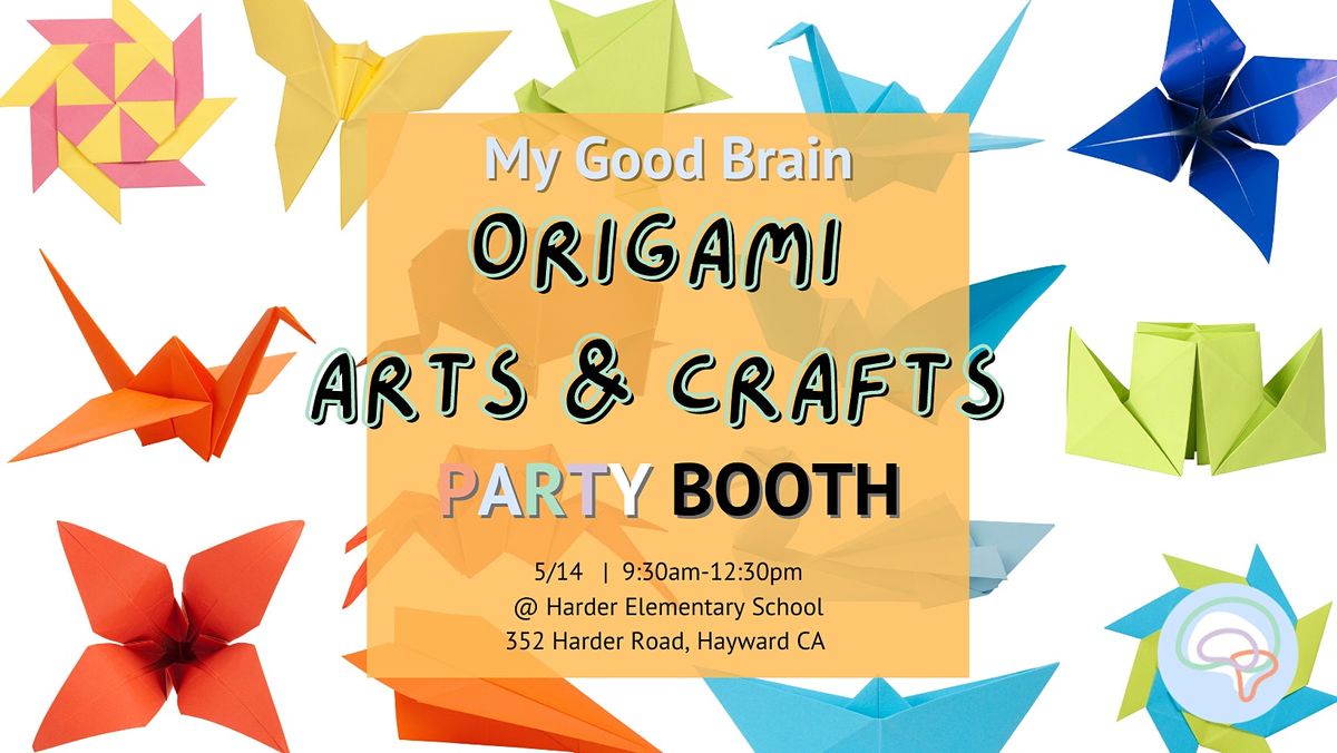 Origami Arts & Crafts Party Booth at Celebrating Arts Through ...